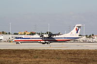 N448AM @ KMIA - ATR 72-212 - by Mark Pasqualino