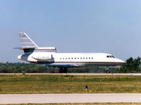 F-GFJC @ FTW - At Meacham Field - Falcon 900 #2 