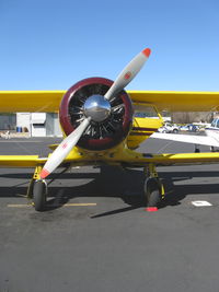 N59832 @ SZP - 1943 Beech D17S STAGGERWING, P&W R-985 Wasp Jr. 450 Hp, prop, cowl and all-retractible gear - by Doug Robertson