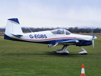 G-EGBS @ EGCV - on the apron at Sleap - by chris hall