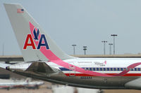 N664AA @ DFW - American Airlines 757 at DFW - Susan G Komen Race for the Cure Special Paint