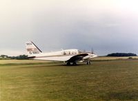 G-BBST @ AUDLEY END - Thurston Aviation were providing pleasure flights for the public using this Aztec and an Apache. Audley End Air Day 1980 - by GeoffW