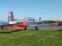 HB-RCB @ EDKV - Pilatus P-3-05 at Dahlemer Binz airfield