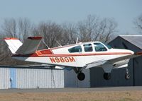 N98GM @ DTN - About to touch down on runway 14 at the Downtown Shreveport airport. - by paulp