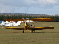G-BPHR @ EGLM - AUSTRALIAN BUILT TIGER MOTH TAXYING IN AFTER RE-FUELING - by BIKE PILOT