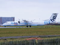 G-JECZ @ EGGP - flybe - by chris hall