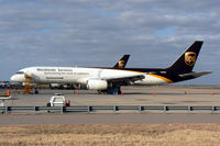 N450UP @ DFW - UPS 757 at DFW