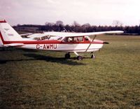 G-AWMU @ EGHP - Cessna F172H G-AWMU attending the 1983 Jodel fly-in at Popham - by GeoffW