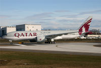 A7-BBB @ KPAE - Boeing 82 the second 777-200LR for Qatar Airways