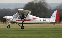 G-OROS @ EGKH - Take off on a cold winter morning. - by Martin Browne