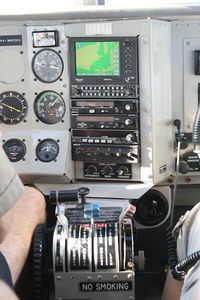 VH-WOG @ YPKU - GPS (Garmin)  - taken in-flight to Bellburn Airstrip - Purnululu NP - WA - by Daniel Vanderauwera