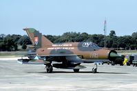 7708 @ EGVA - As painted on the aircraft this MiG 21 was 'Presented to the RAF Benevolent Fund International Air Tattoo by the Slovak Air Force. This present is now stored at Boscombe Down. - by Joop de Groot