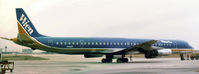 N906R @ DFW - WIEN Air DC-8 ast DFW - Photomerge