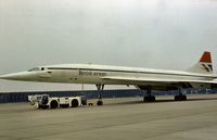 G-BOAA @ LHR - British Airways Concorde as seen at London Heathrow in the Summer of 1976. - by Peter Nicholson