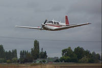 N944Y @ 7S5 - Pic of me flying low over runway at my house - by Monica Kraus