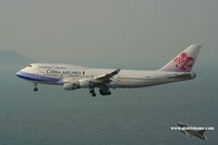 B-18205 @ VHHH - China Airlines - by Michel Teiten ( www.mablehome.com )