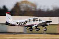 N282DT @ 47N - Landing on 25 - by Bruce Vinal