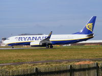 EI-EBE @ EGGP - Ryanair - by chris hall