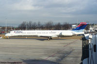 N957DL @ CLT - Taxing in to position - by J.B. Barbour
