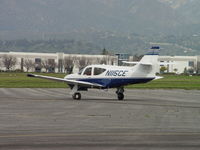 N115CE @ POC - Taxiing for take off from Howard Aviation - by Helicopterfriend