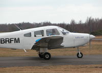 G-BRFM @ EGLK - BRITISH DISABLED FLYING ASSN. STUDENT TAXYING IN AFTER FIRST SOLO - by BIKE PILOT