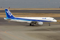 JA8947 @ RJTT - ANA A320 at Haneda - by Terry Fletcher