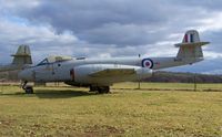 WH291 @ EGHL - Gloster Meteor F.8  Last one to serve in the RAF - by moxy