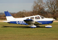 G-SEXX @ EGKH - PIPER PA28 - by Martin Browne