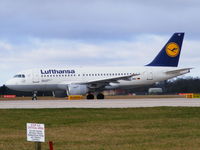 D-AILY @ EGCC - Lufthansa - by chris hall