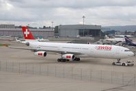 HB-JMD @ LSZH - SWISS A340-300 - by Andy Graf-VAP