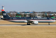 N186US @ KCLT - Taken from the overlook on the west side of the Charlotte Douglas International Airport. - by Bradley Bormuth