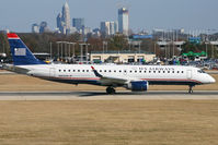 N953UW @ KCLT - Taken from the overlook on the west side of the Charlotte Douglas International Airport. - by Bradley Bormuth