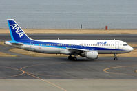 JA8392 @ RJTT - ANA A320 at Haneda - by Terry Fletcher