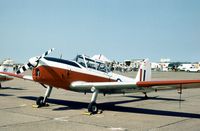 WP837 - Chipmunk T.10 of 5 Air Experience Flight was displayed at the 1978 Bassisngbourn Air Show. - by Peter Nicholson