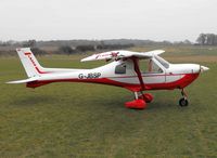 G-JBSP @ NORTHREPPS - Colourful visitor at the new years day fly in - by keith sowter