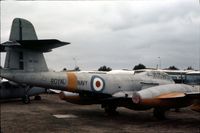 WM292 @ YEO - Meteor TT.20 of the Fleet Air Museum as seen at the 1976 Yeovilton Air Show. - by Peter Nicholson