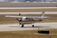 N1664M @ CID - On Bravo taxiway after landing runway 13 - by Glenn E. Chatfield