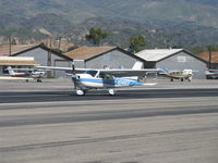 N34802 @ SZP - 1973 Cessna 177B CARDINAL, Lycoming O&VO-360 180 Hp, landing roll Rwy 22 - by Doug Robertson