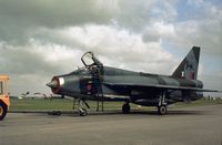 XS459 - In service with the Lightning Training Flight when seen at the 1978 RAF Binbrook Air Show. - by Peter Nicholson