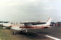 G-CSSC @ EGBG - Cessna F152 G-CSSC at the Leicester PFA Rally 1979 - by GeoffW