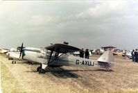 G-AXUJ @ EGBG - Auster J/1 Autocrat G-AXUJ at the Leicester PFA Rally 1979 - by GeoffW