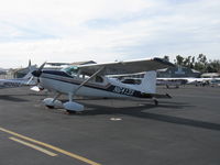 N6413X @ SZP - 1960 Cessna 180D SKYWAGON, Continental O-470 230 Hp - by Doug Robertson