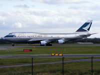 B-HKH @ EGCC - Cathay Pacific Cargo - by chris hall