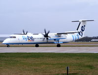 G-JEDJ @ EGCC - flybe - by Chris Hall