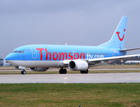 G-THOP @ EGCC - Thomson - by Chris Hall