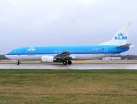 PH-BDT @ EGCC - KLM - by Chris Hall