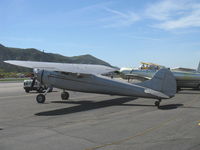 N3056B @ SZP - 1952 Cessna 195B BUSINESSLINER, Jacobs R755A 300 Hp radial - by Doug Robertson