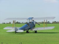 G-ANDE @ EGBK - Tiger Moth at Sywell - by Simon Palmer