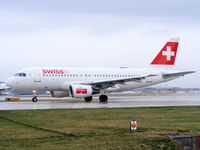 HB-IPV @ EGCC - Swiss International Air Lines - by Chris Hall