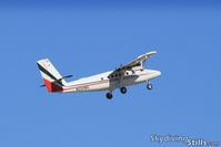 N204BD @ E60 - Twin Otter departing Skydive Arizona - by Dave G